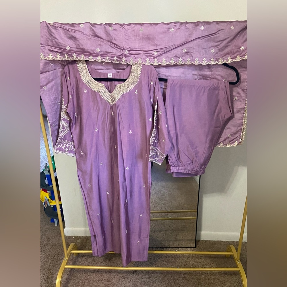Cotton 3 piece Suit Set